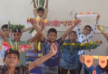 Toran making activity