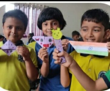 Activity with craft paper