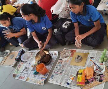 Skill- Ganpati idol making