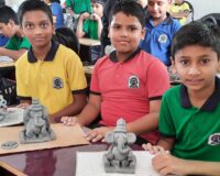 Skill- Ganpati idol making