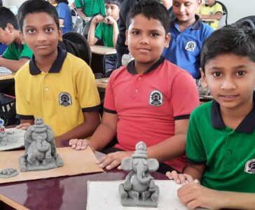 Skill- Ganpati idol making