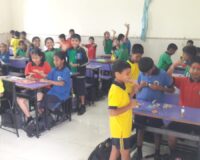 Rakhi making activity