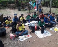 Eating together activity