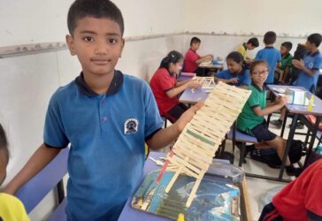 Evs – Bridge making activity