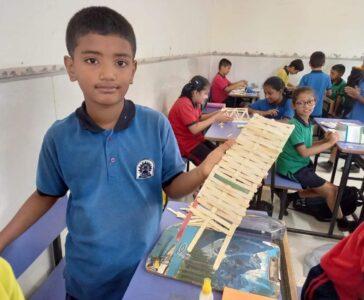 Evs – Bridge making activity