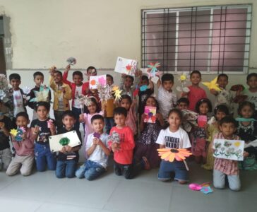 Flower making Activity