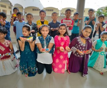 Diwali celebration, Diya making