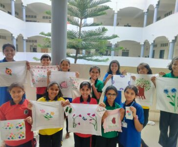 Handkerchief painting