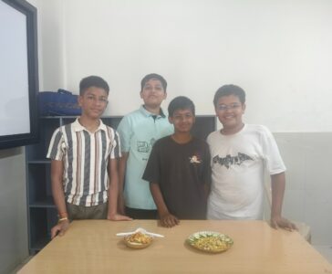 Potluck Party ( Khakra Chaat Making)