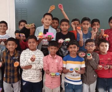 Diwali Celebration, Diya Making.