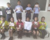 Hindi activity ( kashidakari)