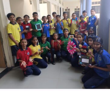 Rakhi making activity