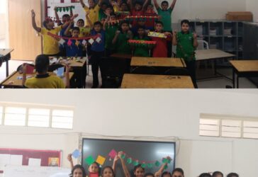 Ganesh festival toran and clay jewelry making activity