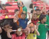 Rakhi making