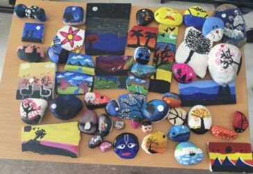 “BAGLESS DAY ” ACTIVITY : STONE PAINTING