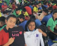 “BAGLESS DAY ” ACTIVITY : BLOCK PAINTING ON T SHIRT