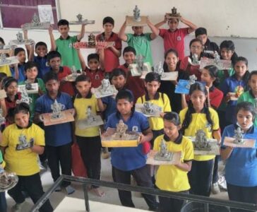 “BAGLESS DAY ” ACTIVITY GANESH IDOL MAKING
