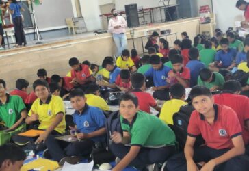 “BAGLESS DAY ” ACTIVITY : BLOCK PAINTING ON T SHIRT