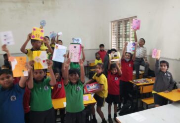 Greeting card making……