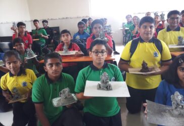 Idole making of Shri Ganesha