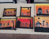 “BAGLESS DAY ” ACTIVITY : WARLI PAINTING