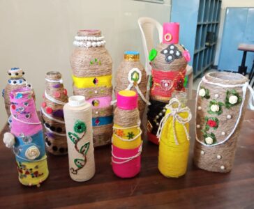 “BAGLESS DAY ” ACTIVITY : BOTTLE ART