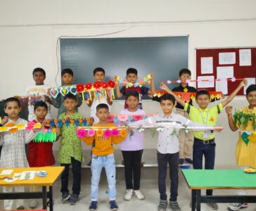 Toran Making….